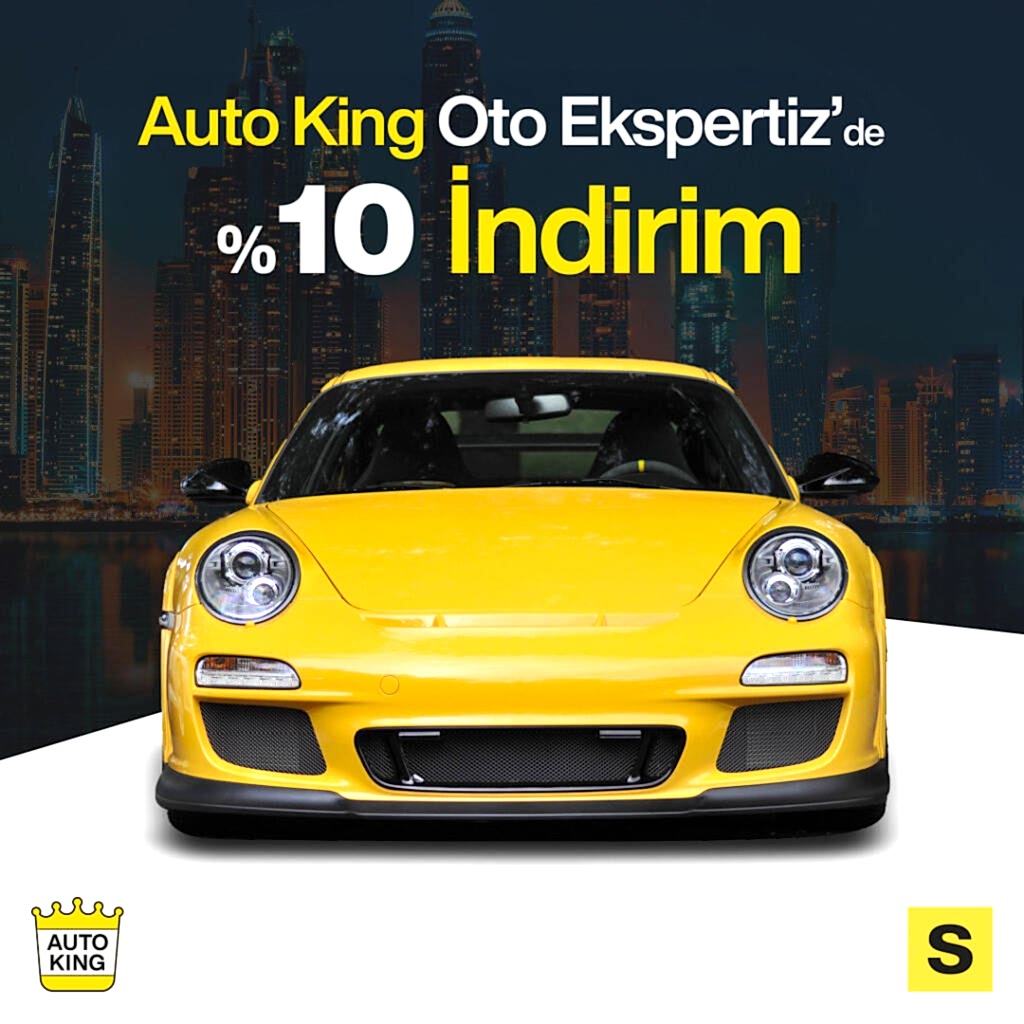 Auto King Oto Ekspertiz’de %10 İndirim